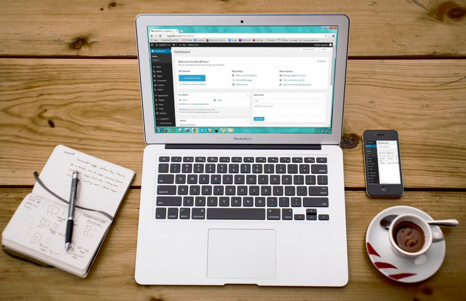 WordPress administracija tokom brisanja demo sadrzaja, stranica i probnih objava